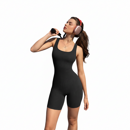 Square Neck Shapewear Jumpsuit